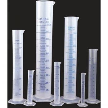 Laboratory Measuring Cylinder Collection – 10/25/50/100 ml in Plastic