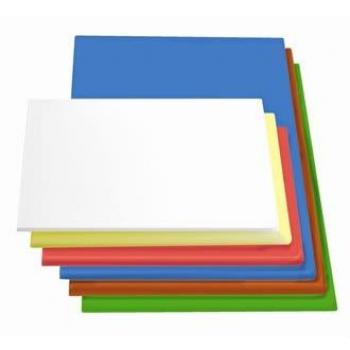 Hygiplas High Density Red Food Prep Board 450x300x25mm