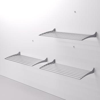 Stendino Muro Alluminio e Acciaio