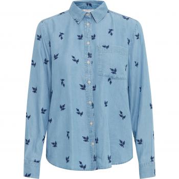 Blusa denim b.young da donna