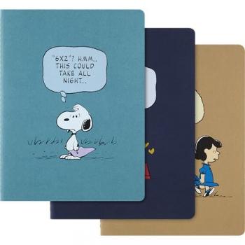 Moleskine Peanuts Notizbuch-Set XL (3er)
