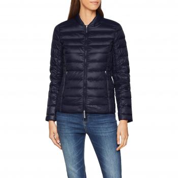 Chaqueta acolchada de Armani Exchange para mujer, navy, con cremallera