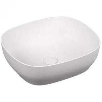 Vasque rectangulaire sans trop-plein edelweiss