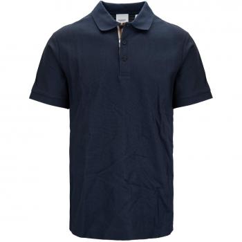 Burberry Blue Polo Shirt S Male Buttoned