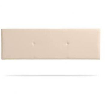 Cabecero Alma Polipiel 90x50x5 Blanco – Moonia