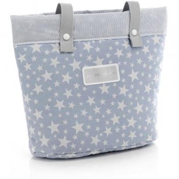 Borsa Azzurra per Passeggino Star 17x40x34 cm