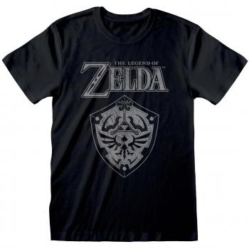 The Legend Of Zelda Distressed Shield T-Shirt XL