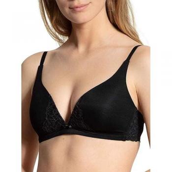 CALIDA Sensual Secrets Bügelloser Triangel-BH Schwarz 70C Damen