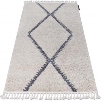 Shaggy Moroccan Berber Floor Covering – B5910