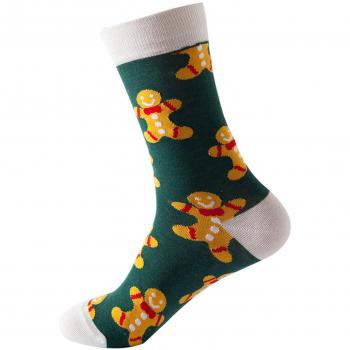 Winterliche Socken für Frauen und Männer, Größe 37-44, Schneemann und Elch-Motiv