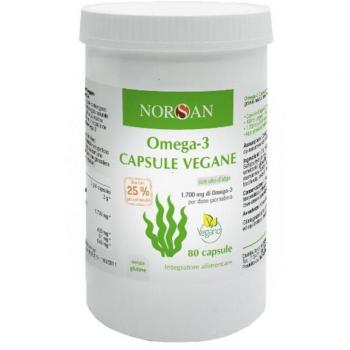 NORSAN OMEGA 3 VEGANO 80CPS (I6)
