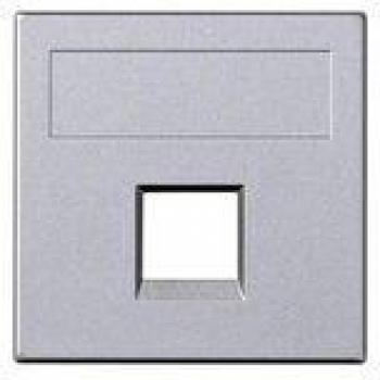 Placa de datos Cat6A FTP blanca Simon 50001085-030