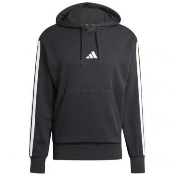 Adidas Sportswear Kapuzen‑Sweatshirt M 3S FT HD – pechschwarz/weiss, S