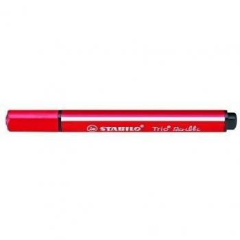 STABILO 5er Pack Dreikant-Filzstifte rot