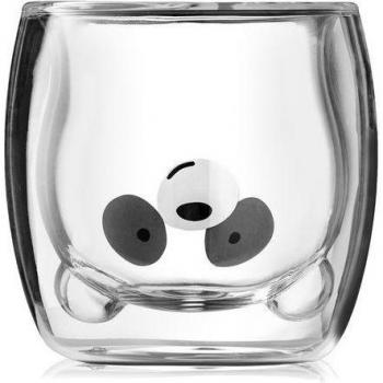 Taza de café panda doble pared original