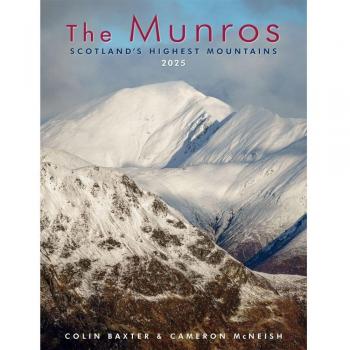 Colin Baxter, The Munros A3 Deluxe Calendar 2025