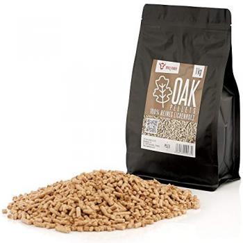 Pellets Chêne 100 % – Toro – 1 kg – Utilisation Barbecue, Four à Pizza, Fumoir