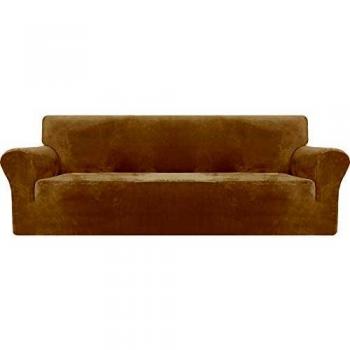 MAXIJIN Thick Velvet Extra Large Sofa Cover 4 Seater