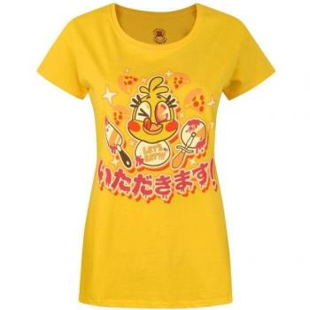 Chicadakimasu Women's Tee from Five Nights At Freddy's XXL Yellow