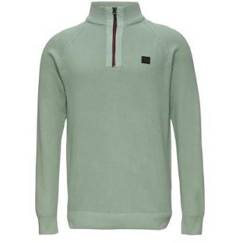 S.Oliver RED LABEL Herren Regular Fit Baumwollpullover mit Troyer-Kragen