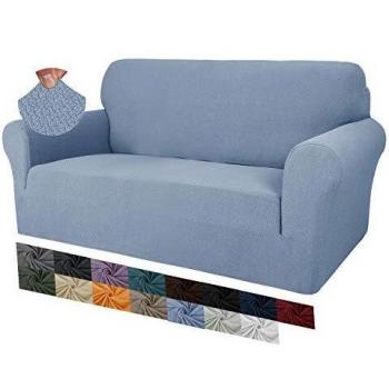 MAXIJIN Super Stretch Non Slip Love Seat Sofa Cover