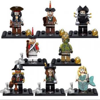 8× Piraterie des Caraïbes : Kit d’Assemblage pour Enfants