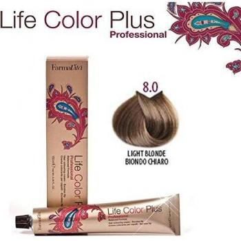 Farmavita Life Color Plus 8.0 Blond Clair 100ml Coloration