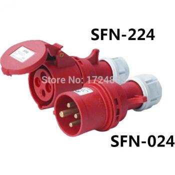Adaptador Industrial 3P+E 32A, IP44, 380‑415 V