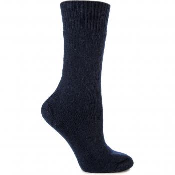 ComfortCushion Mohair Boot Socks, Navy – SOCKSHOP London