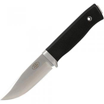 Fallkniven F1 Pro 3.75 Fixed‑Blade – Satin Black, Kraton Grip