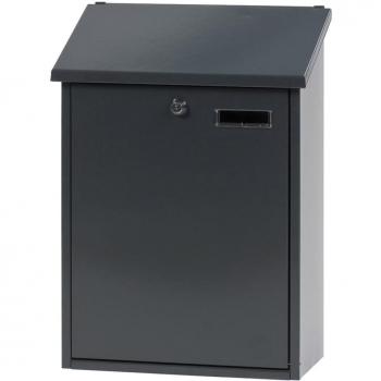 V-PART Wandbrievenbus Sebastian 44,5 cm antraciet staal