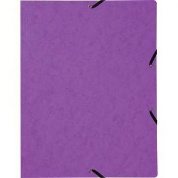 BIELLA Gummibandmappe A4 violett 355gm2 200 Bl