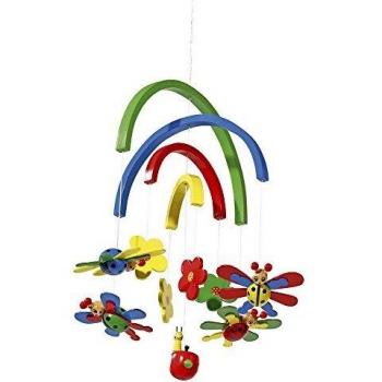 Holzspielzeug Mobile Marienkäfer