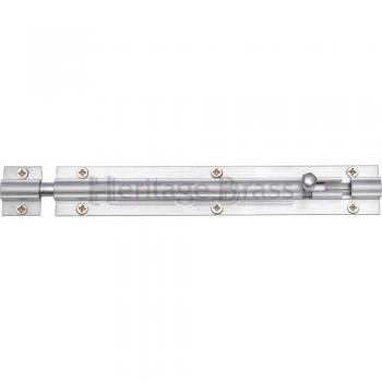 Chromed Barrel Bolt 15.24 cm H, 3.18 cm W
