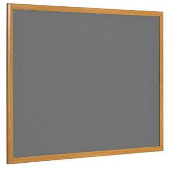 Bi-Office Prime Grey Felt Display Board