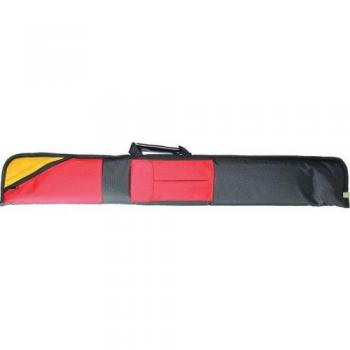 Funda pour queue de billard Prince Noir Rouge 2P 1F 87cm