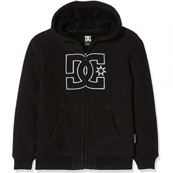 DC Shoes New Star Sherpa, Felpa Bambino, Nero (Black Kvj0), 10 Anni
