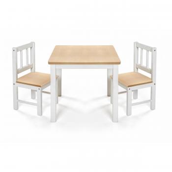 Reer Kindersitzgruppe Eat&Play, Spieltisch mit zwei Stühlen