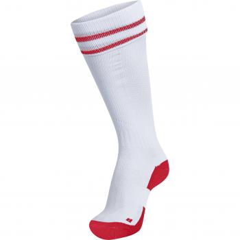 Hummel Element Fußballsocken Unisex 27-30 Weiß/True Rot