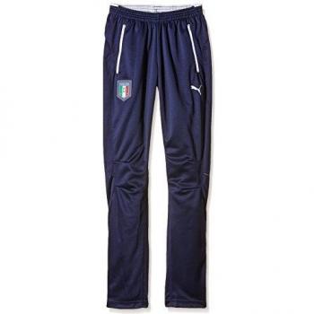 PUMA Figc Boy's Jogging Trousers, boys, Figc Coach Training, blue, size 176