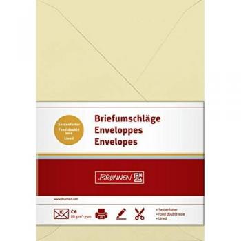 Enveloppes C6 80g couleur chamois