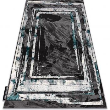 Luxury Grey/Green Structural Rug