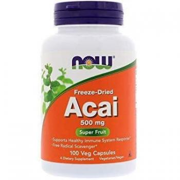 Now Açaï 500 mg