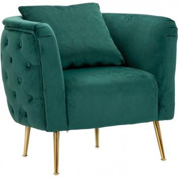 Poltrona Verde Bucarest 76×74×73 cm – MAURO FERRETTI