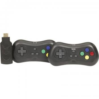 Retro Arcade Console w/ Wireless 2 Controllers & Preloaded Games
