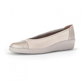 GABOR WOMEN'S PETUNIA PUMP, TAN SHADING (3.5 INCHES)