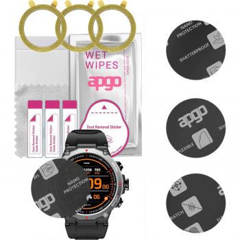3x apgo MATTE Vetro Ibrido per Noise Force, Sostituto Vetro Temperato