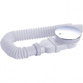Bonde de douche extra plate Aiperq 90 mm avec trou de vidange