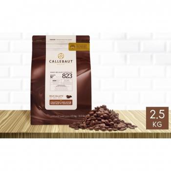 Callebaut chocolat au lait 823 en pistoles 2,5 kg