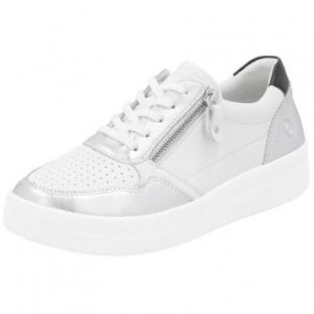 REMONTE Sneaker Bassa Nero & Argento
